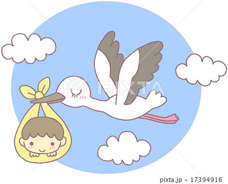 11,000点を超えるコウノトリのイラスト素材、ロイヤリティフリーのベクター素材グラフィックスとクリップアート - iStock赤ちゃん,誕生, 蝶々のさなぎ