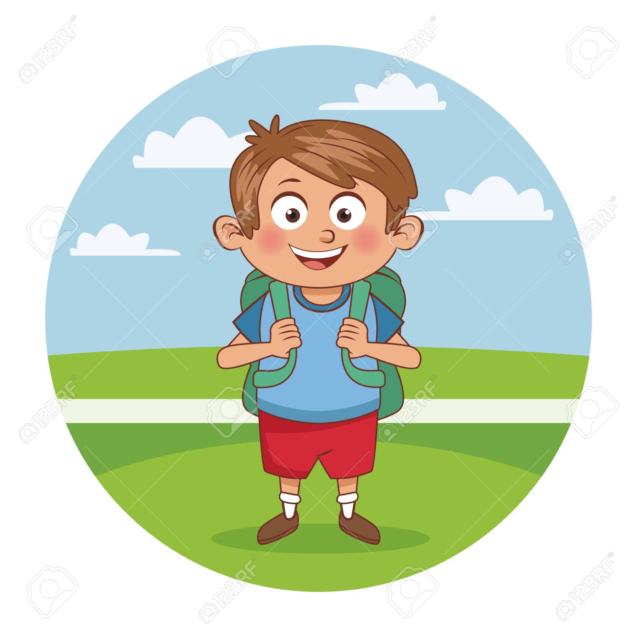 可愛い男の子のアイコン喜怒哀楽のバリエーションセット イラスト素材6434390- フォトライブラリ