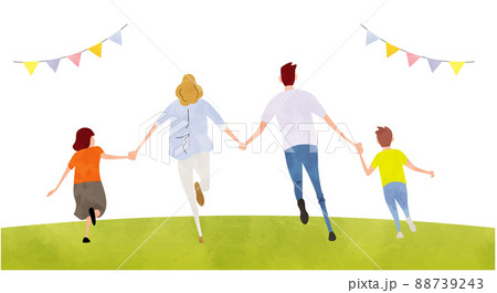 106 女性 3人組 後ろ姿 High Res Illustrations - Getty Images