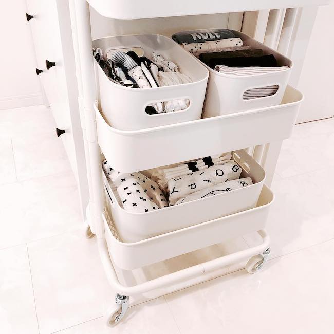 セリア ベビーワゴンの商品を使ったおしゃれなインテリア実例RoomClip ルームクリップ