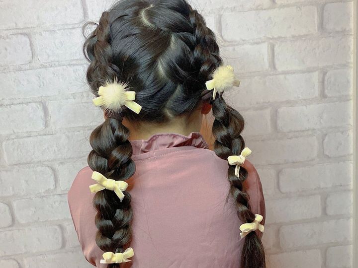 ありそうでなかった *^▽^* 可愛いらしい♪『お花ツインテール』│新宿歌舞伎町の美容室「HAIR SET UP's」ヘアセット・メイク・着付け