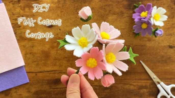 コサージュやアクセサリーに＊布・フェルトで簡単！お花の作り方キナリノ