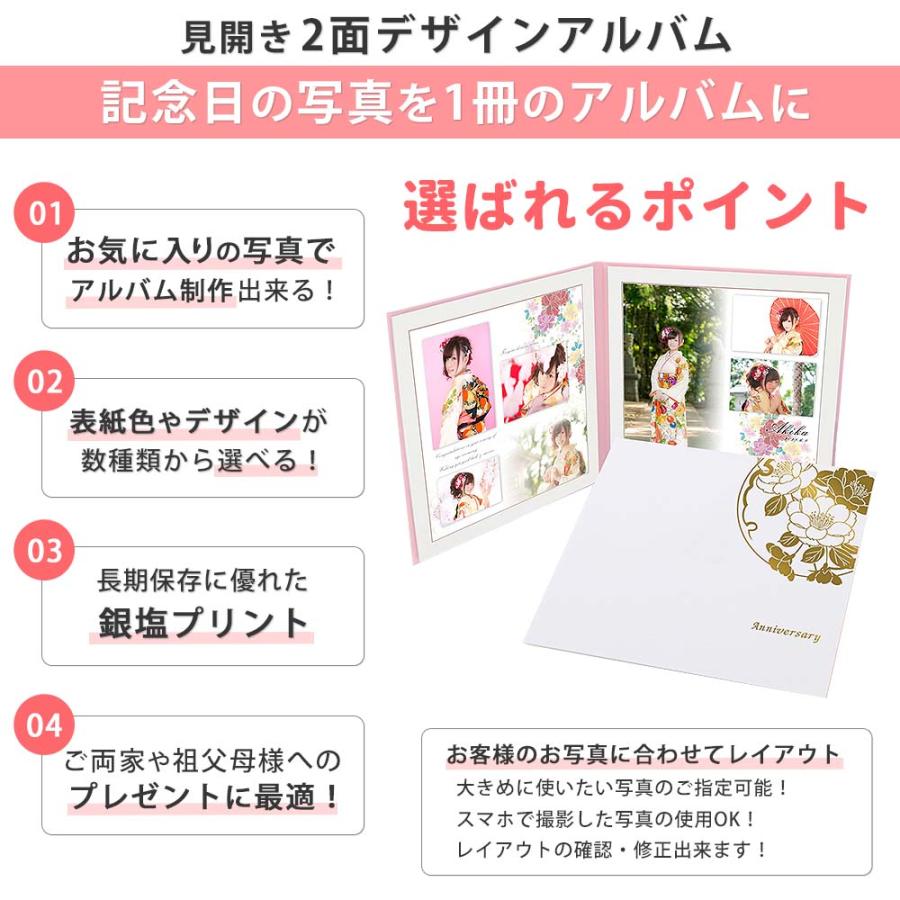 楽天市場 アルバム 台紙 成人式の通販