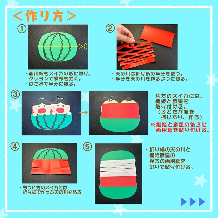 七夕飾りの製作①吹き流し保育所ひよっこパーク知多岡田園のブログ園だより