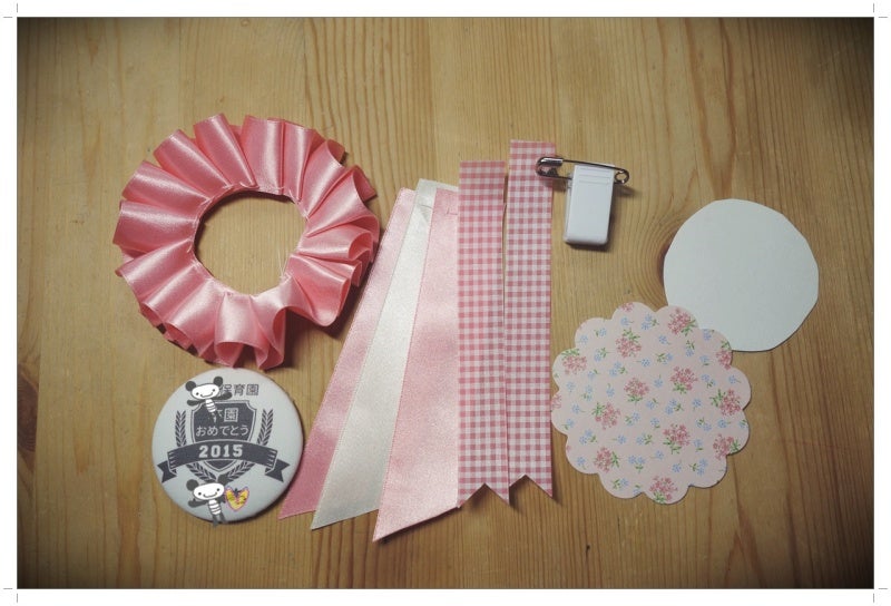 簡単☆ロゼット作り方100均の材料で作れる♪保育園 幼稚園