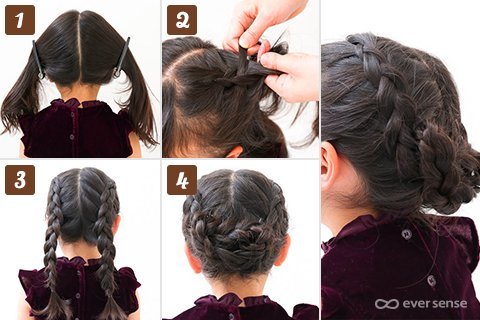 卒園式ヘアアレンジTikTok