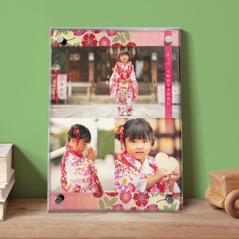 初節句 名入れ フォトフレーム 内祝い お返し 両親 祖父母 お祝い かわいい プレゼント ギフトお雛様 ひな祭り 写真立て フォトスタンド ガラススワロ スワロフスキー 女の子 吊るし雛の初節句名入れフォトフレーム-bloomギフトモール店 - プレゼント＆ギフトの