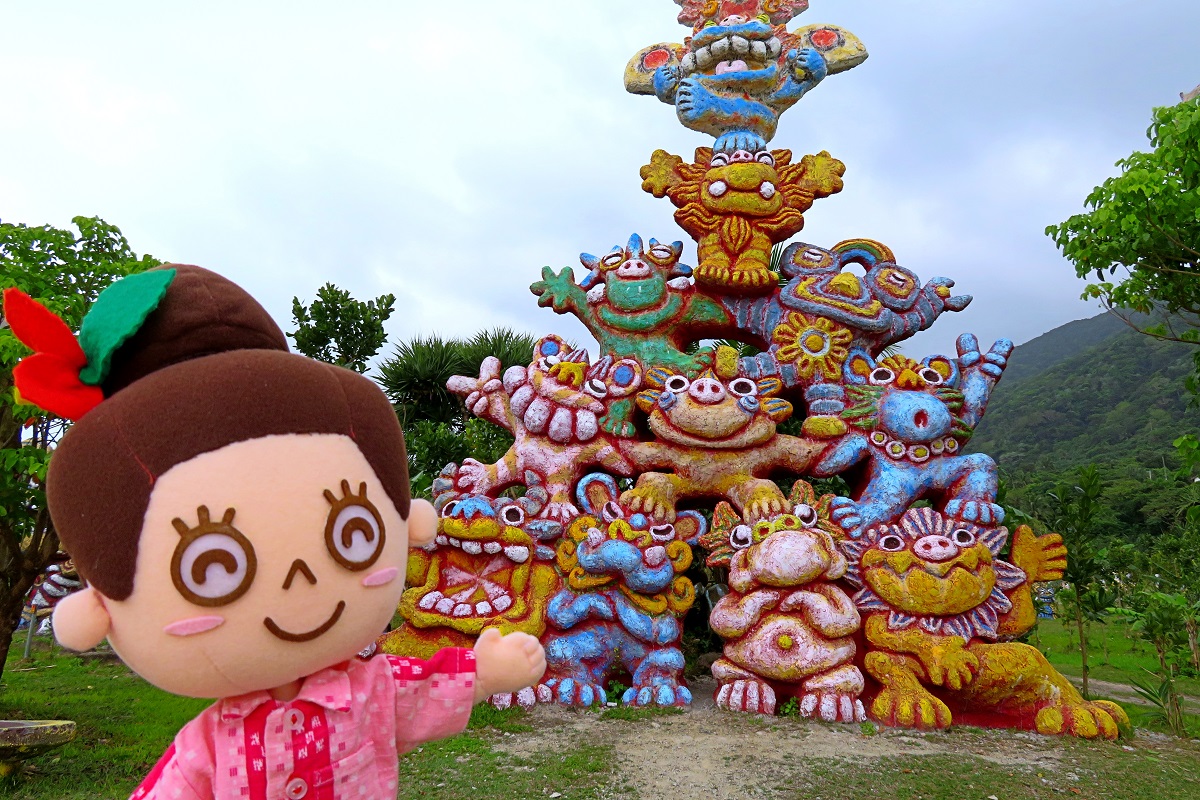 石垣島 2人で作る♪シーサー絵付け体験 簡単！キッズ・ファミリー・カップルにオススメ！アソビュ