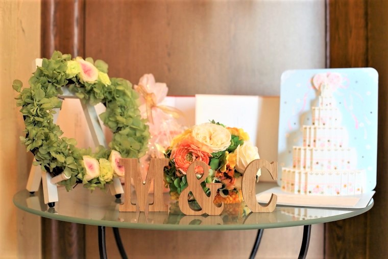 結婚式のウェルカムリースの作り方Craftie Style