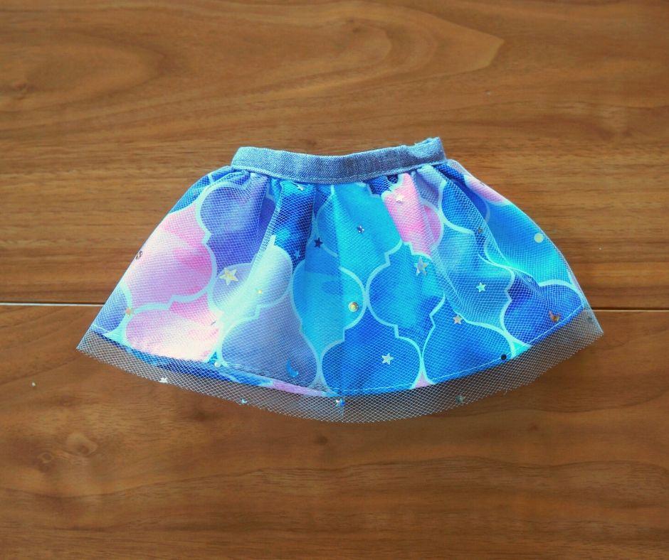 スカート チュールスカート 子供服 100センチ ハンドメイド子供服