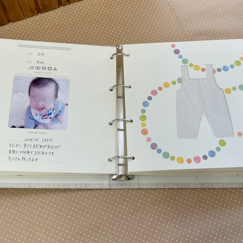 Baby Photo Album ベビーフォトアルバム赤ちゃんの育児記録育児の友社