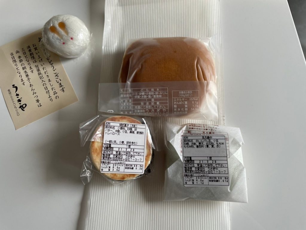 初めてのうさぎ饅頭。しっかりした皮とたっぷりのこし餡で小さいのに意外とどっしり。』by Schnitzel : うさぎや 本店 - 日本橋 和菓子食べログ