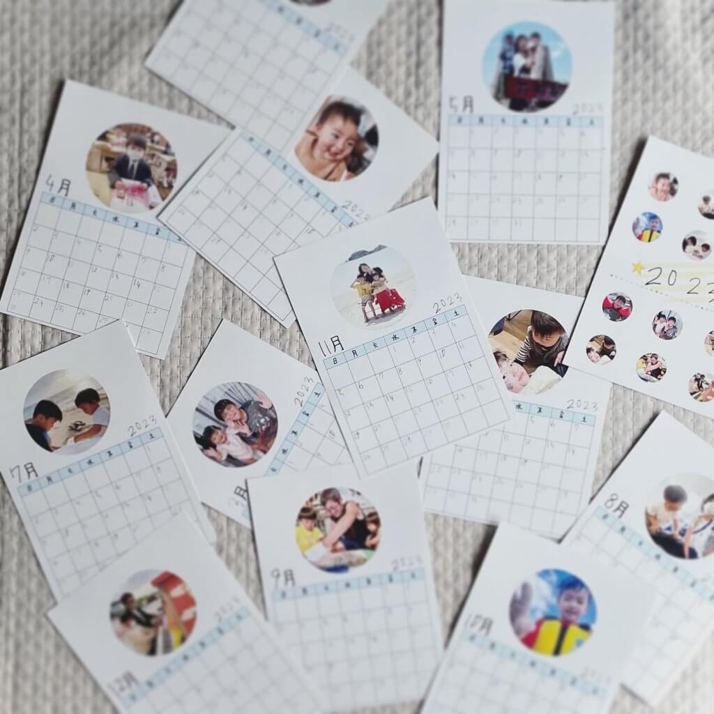 万年カレンダー写真立て 工作 キット ブロック キューブ 木 小学校 子ども 自由工作 夏休み クラフト プレゼント : 夏休み冬休み手作り工作宅配便- 通販 - Yahoo!ショッピング