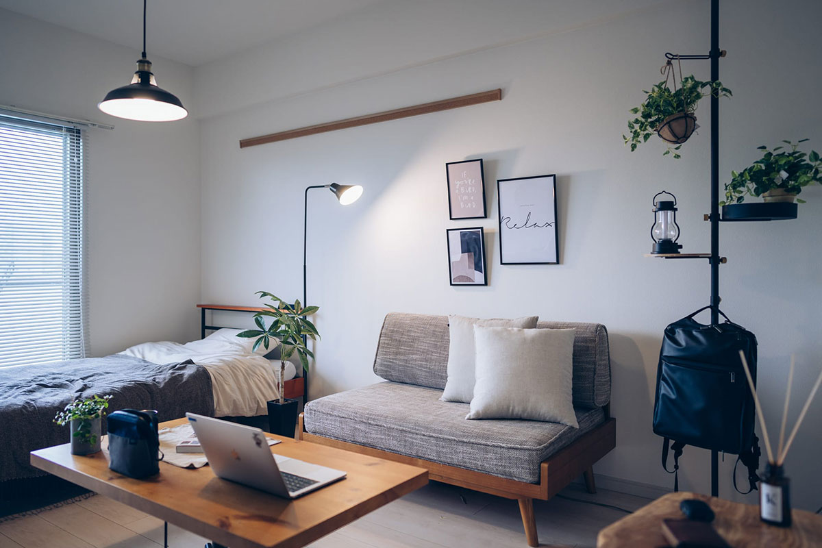 一人暮らし男性のモテ部屋作りのガイド - オーダー家具、インテリア通販のアーネインテリア 公式