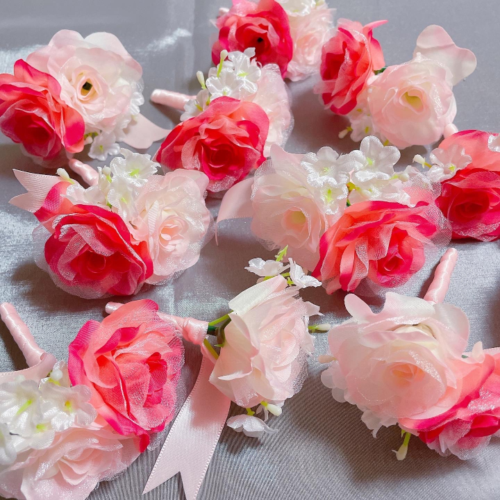 和装前撮りで使うボールブーケを100均で揃うアイテムで簡単DIY！ ブログ京都前撮り＊京weddingロケとスタジオのフォトウェディング