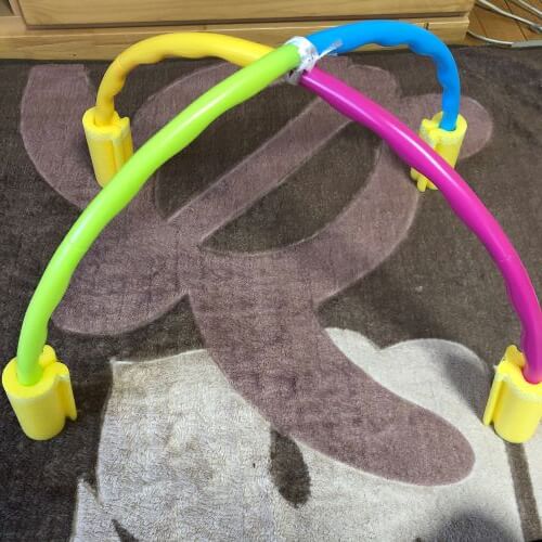 木 つかまり立ち ベビージム ベビージムは手作りできる？100均の材料で簡単DIY！