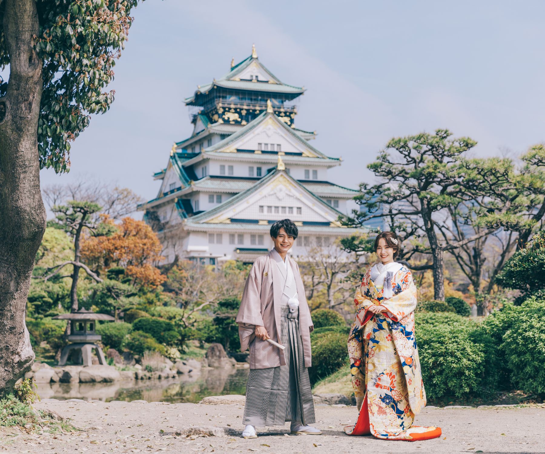 大阪で和装フォトウェディングと前撮り写真だけの結婚式ならキキフォトワークス 公式