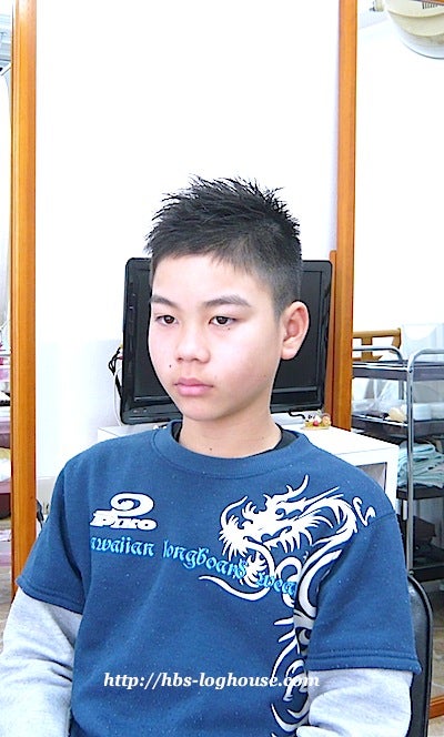 ソフトモヒカン 切り方 子供TikTok