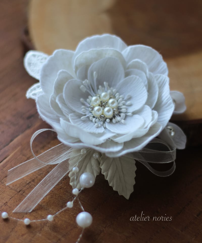 コサージュの作り方: 〜＊Happy Flower＊