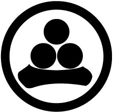 壁掛け額入り家紋五瓜に渡辺星: ヤマトデザインヤフー店 - 通販 - Yahoo!ショッピング