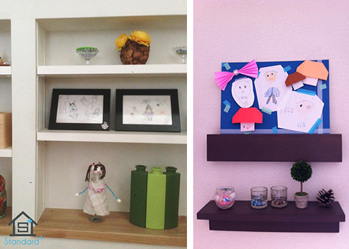 子供の絵を飾るのインテリア実例RoomClip ルームクリップ