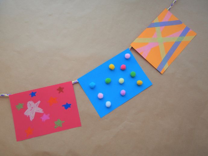 ☆応援グッズを作ったよ☆なでしこつぼみ保育園のブログ