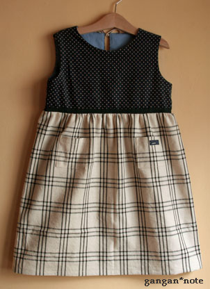 ニット子どもジャンバースカート子供服手づくりレシピそーいんぐ.com