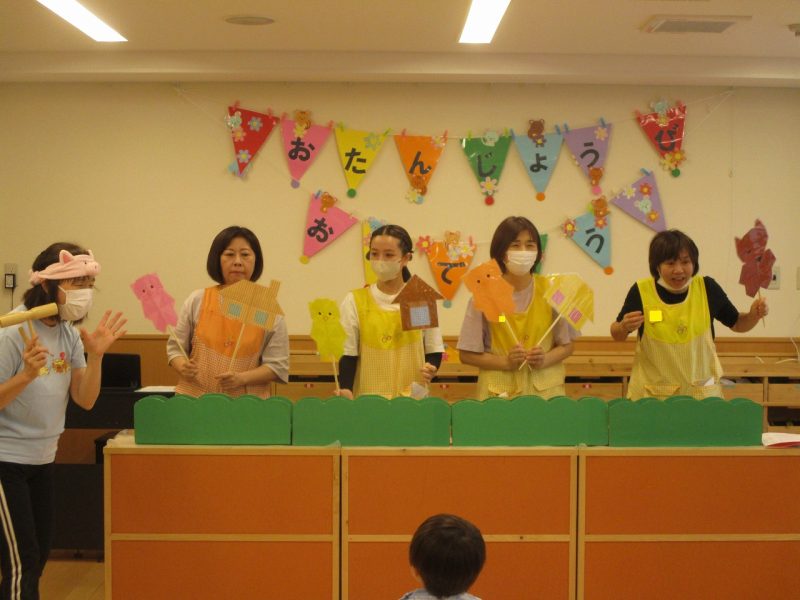 保育 だれのおやつ？ 未カット ペープサート 壁面 誕生会 出し物 春 5月の通販 by はみ工房ラクマ