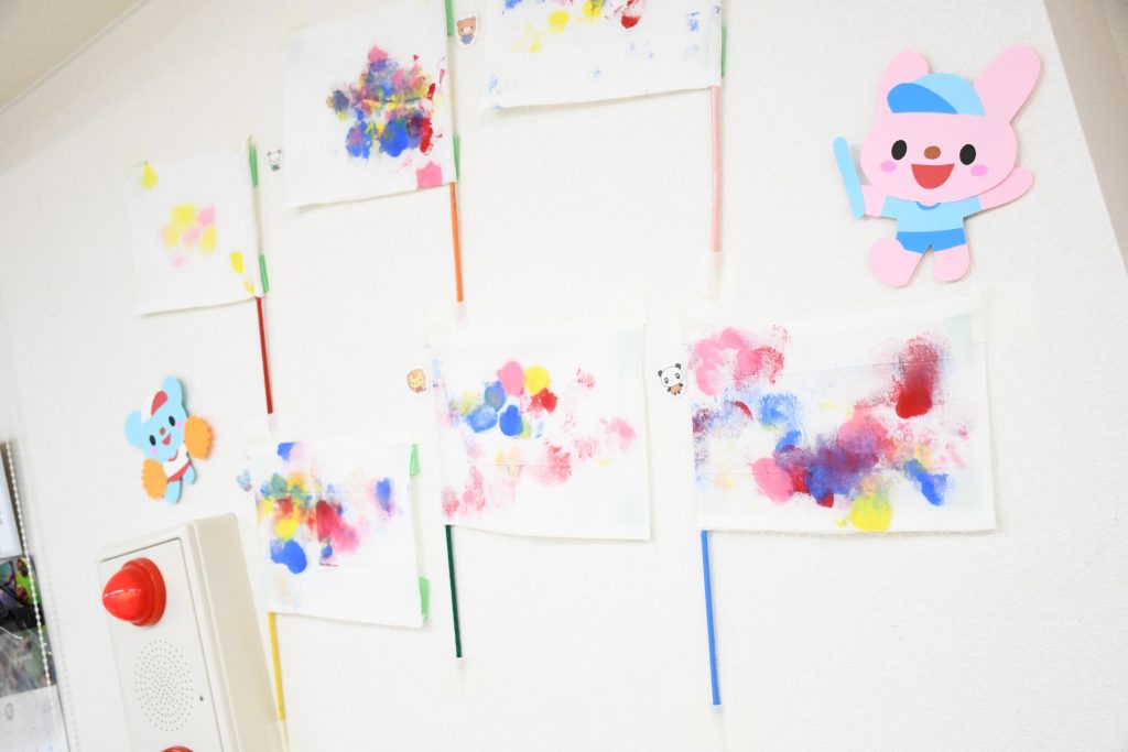 楽しかった運動会 0歳児 たんぽぽ組第二椎の実子供の家