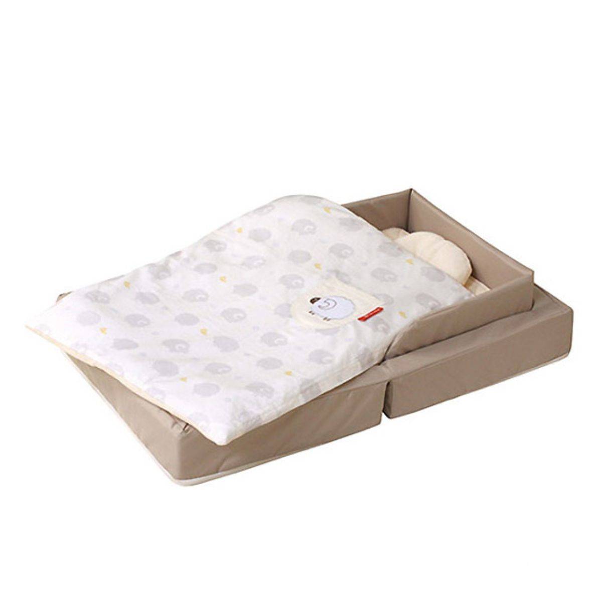 ベビーベッド 持ち運び 通販 ベッドインベッド ベット ベッド 3点セット 三点セット セット ベビー 赤ちゃん ベビーベットガード 布団 枕クッション 折り畳み コンパクト ベビー用寝具 洗濯可 洗濯できる 添い寝 出産祝い マタニティ -BACKYARD FAMILY - プレゼント