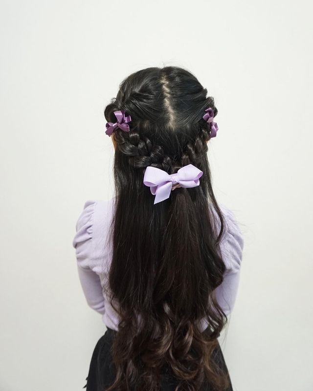 アリエル ヘアアレンジ 子供TikTok