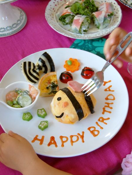 Cocco*5歳のお誕生日パーティー♪料理もケーキも！女の子が喜ぶメニュー♪ : mama*kitchen Powered by ライブドアブログ