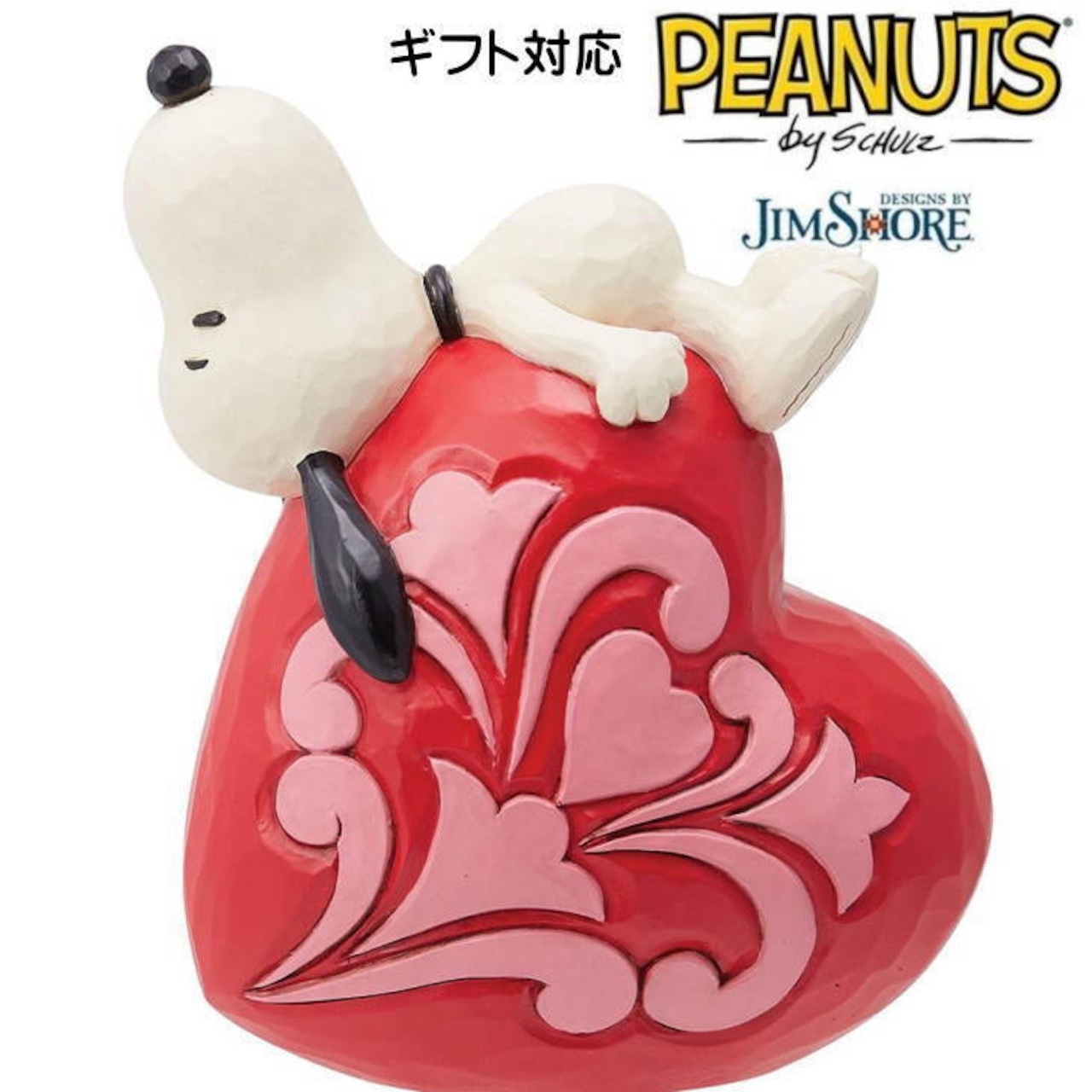 Amazon誕生日プレゼント スヌーピー入り 赤バラ 花束風 スヌーピーマスコット プリザーブドフラワー入りギフト ボックス入り スヌーピーカラーはおまかせ赤系プリザーブドフラワー オンライン通販