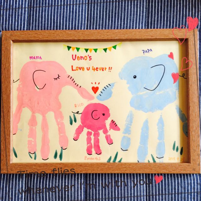 赤ちゃんからOK！親子で作る手形アート💛ママハピららぽーと甲子園西宮市子供とお出かけ情報「いこーよ」