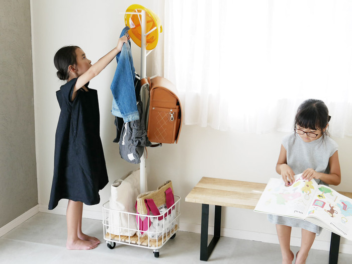 リビング 子供服収納 こどもと暮らす カラーボックス セリア などのインテリア実例 - 2018-04-23 21:46:11RoomClip ルームクリップ