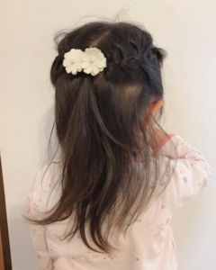 可愛すぎるハーフアップヘアアレンジの方法