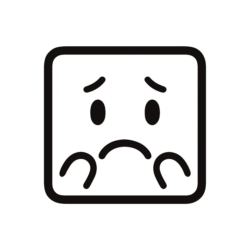 困り顔商用OK 無料 シンプルなフリーアイコン素材サイトSATO ICONS丸みのあるアウトラインとシルエットのアイコン集 商用利用可能