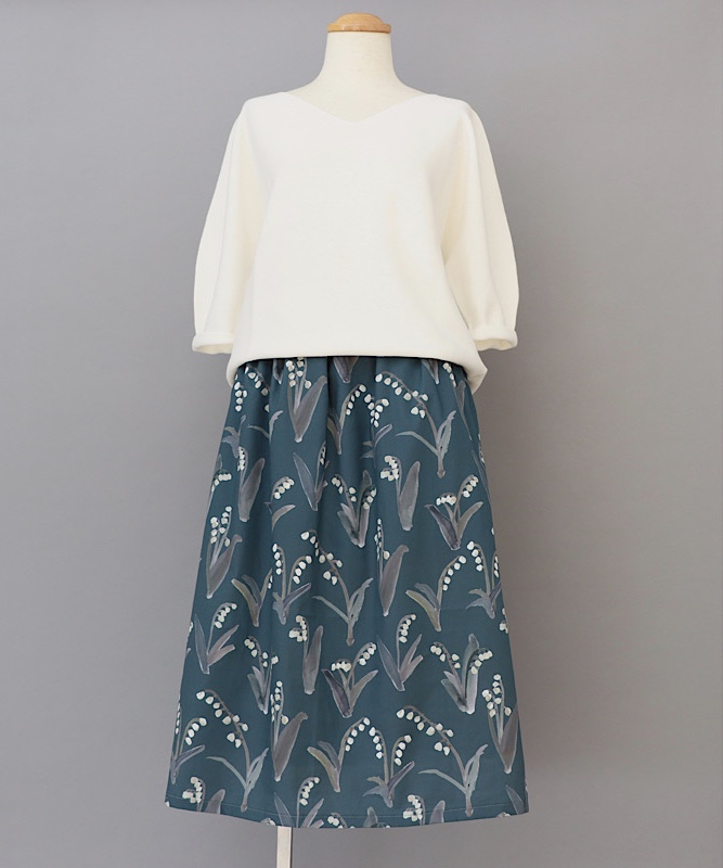 ギャザーフリルスカート 子供100サイズ 型紙 作り方コスプレ衣装 無料型紙 でぃあこす