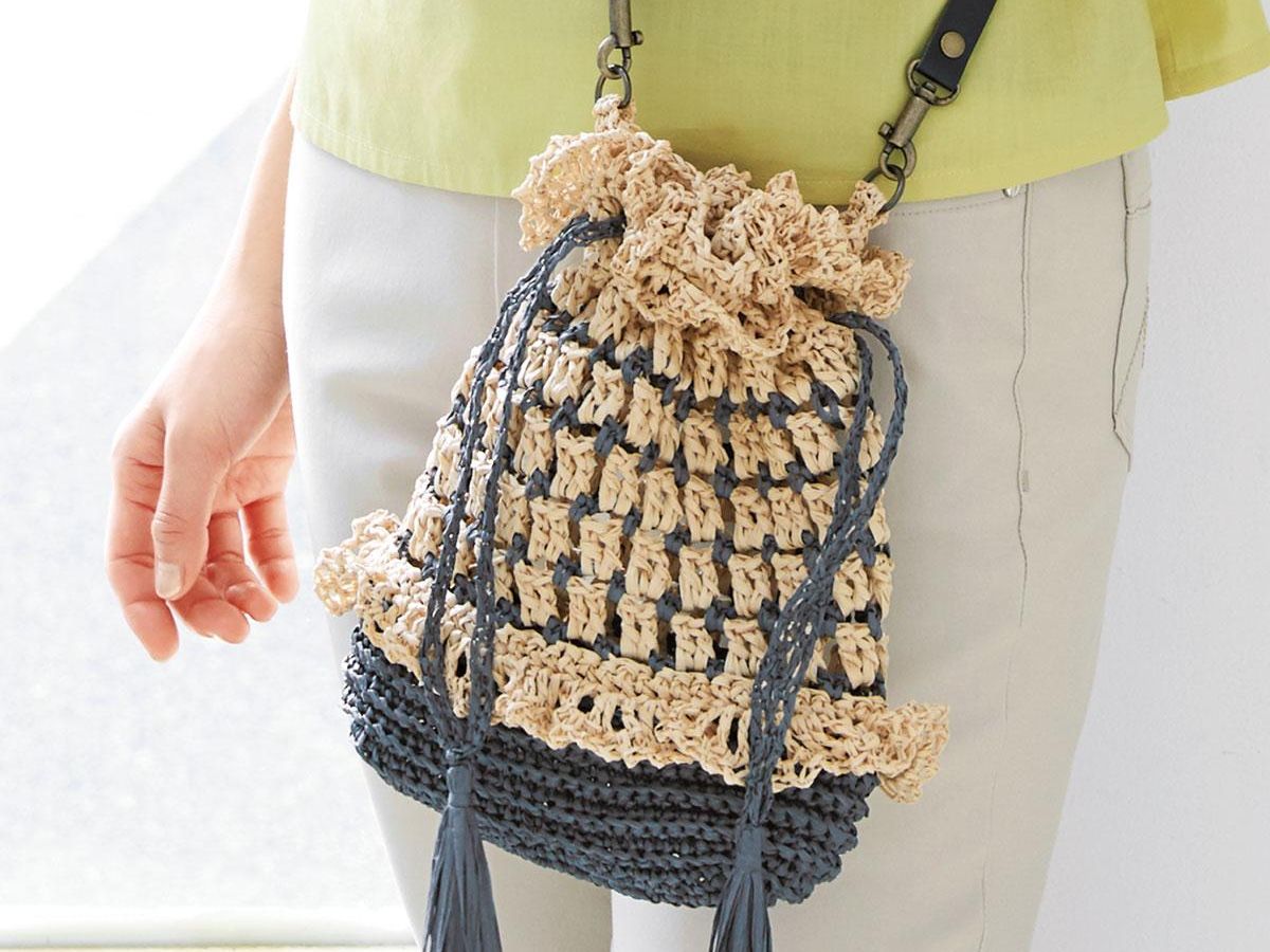 かぎ針編み＊オーダー＊子供用ポシェット ホワイト×ピンクyocco's house - 楽天ブログ