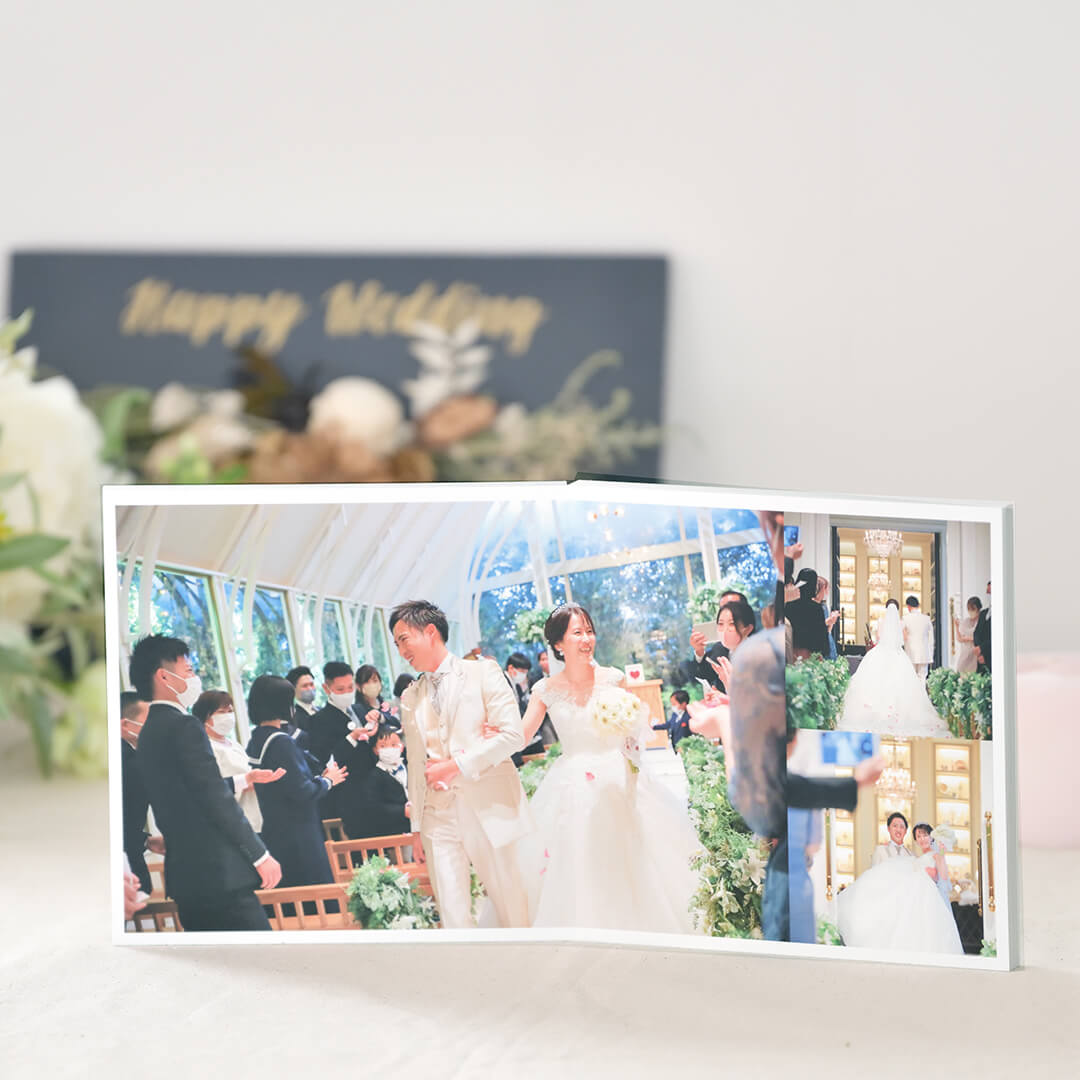 おしゃれなウェディングアルバムの種類やスペックのご案内