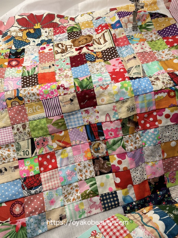 Kid's キッズ Remakeリメイク パッチワーク&フラワー 刺繍 レース デザイン ドロワーズ風パンツ イージーパンツ オフホワイト 子供服古着 裏地付き W40～72cm - メルカリ