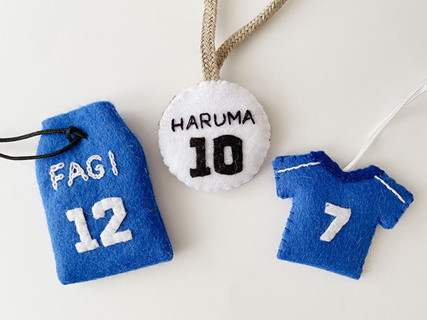 ハート型の顔つきマスコット作り方！フェルトお守り 手作りアイデア