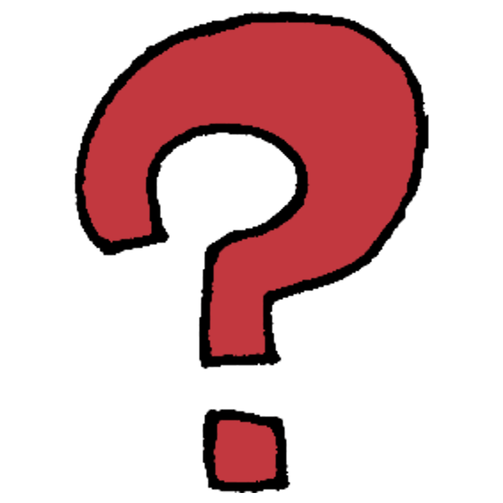 マークを浮かべる男の子＜白黒イラスト＞無料イラスト素材素材ラボ