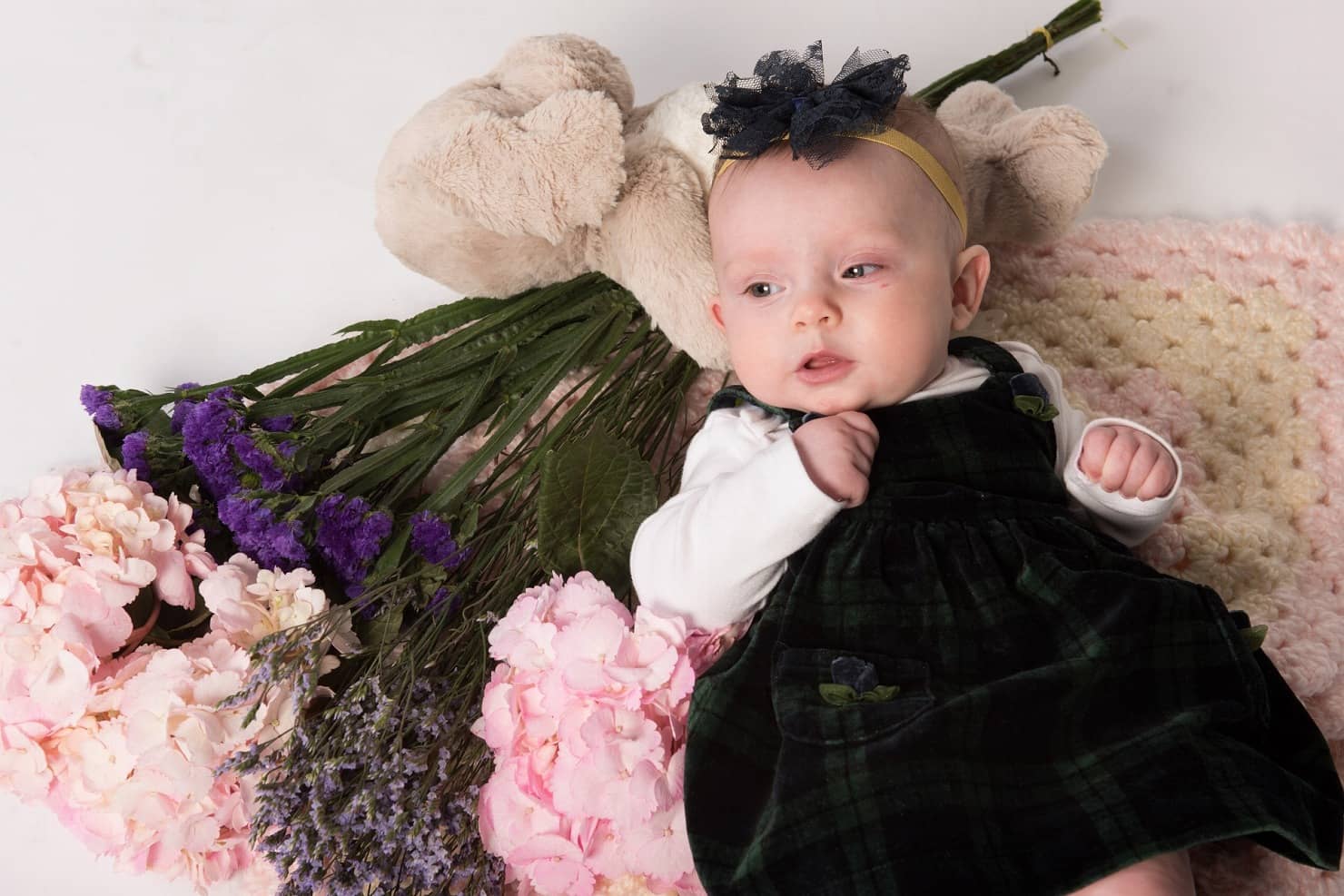 赤ちゃん用ヘアバンドの作り方！リボン付きで可愛い Baby's hair band - YouTube