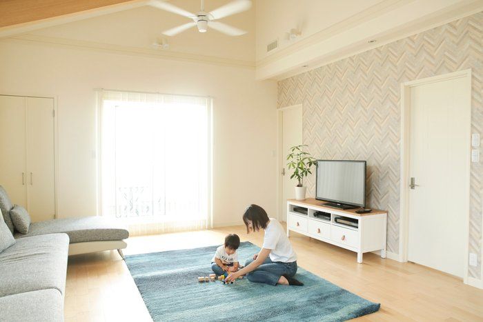 リビング あかちゃんのいる家 はいはいスペース 赤ちゃんのいる暮らし 赤ちゃんのインテリア実例 - 2023-01-25 14:45:51RoomClip ルームクリップ