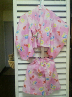 女の子の２WAYゆかた』を作ってみた - 照り焼きチキンのちまちま手作りブログ
