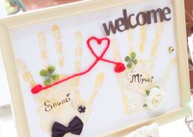 当日レポ ⑩家族婚のウェルカムスペース♡acco's wedding note♡