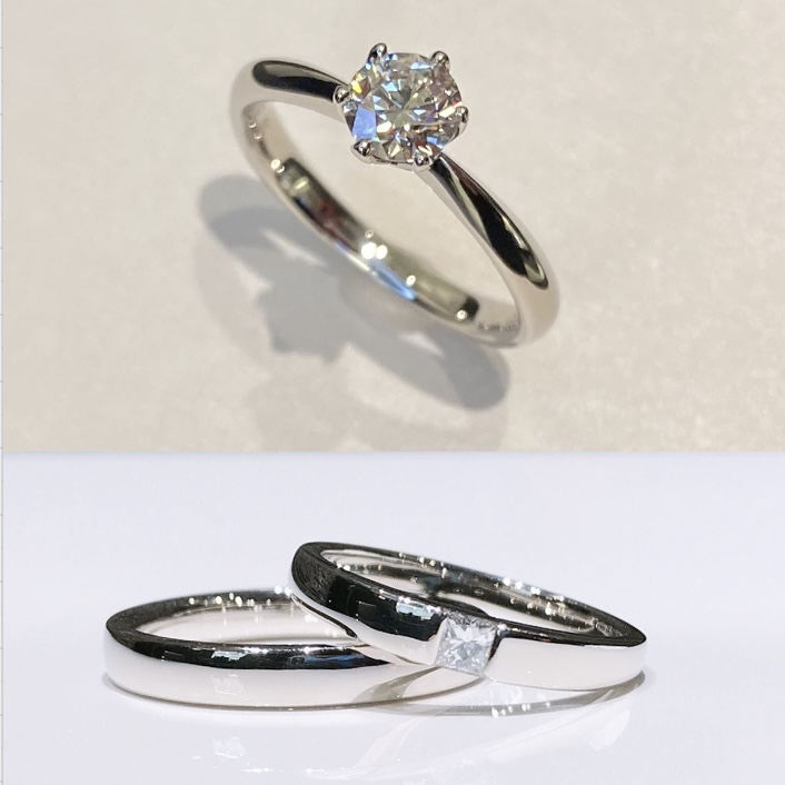 結婚指輪・婚約指輪を重ねづけする魅力St.Maria サンタマリア