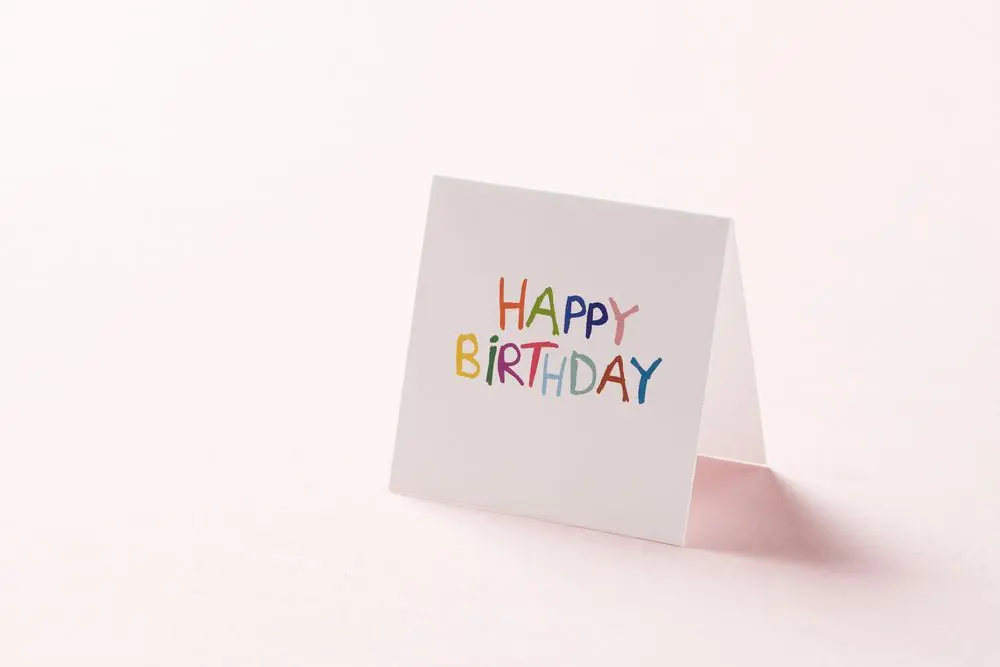 お誕生日お祝い 素敵な一年になりますように^_-☆