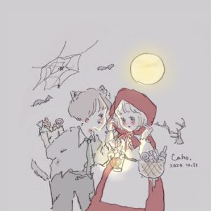 カップルペア画ディズニーTikTok